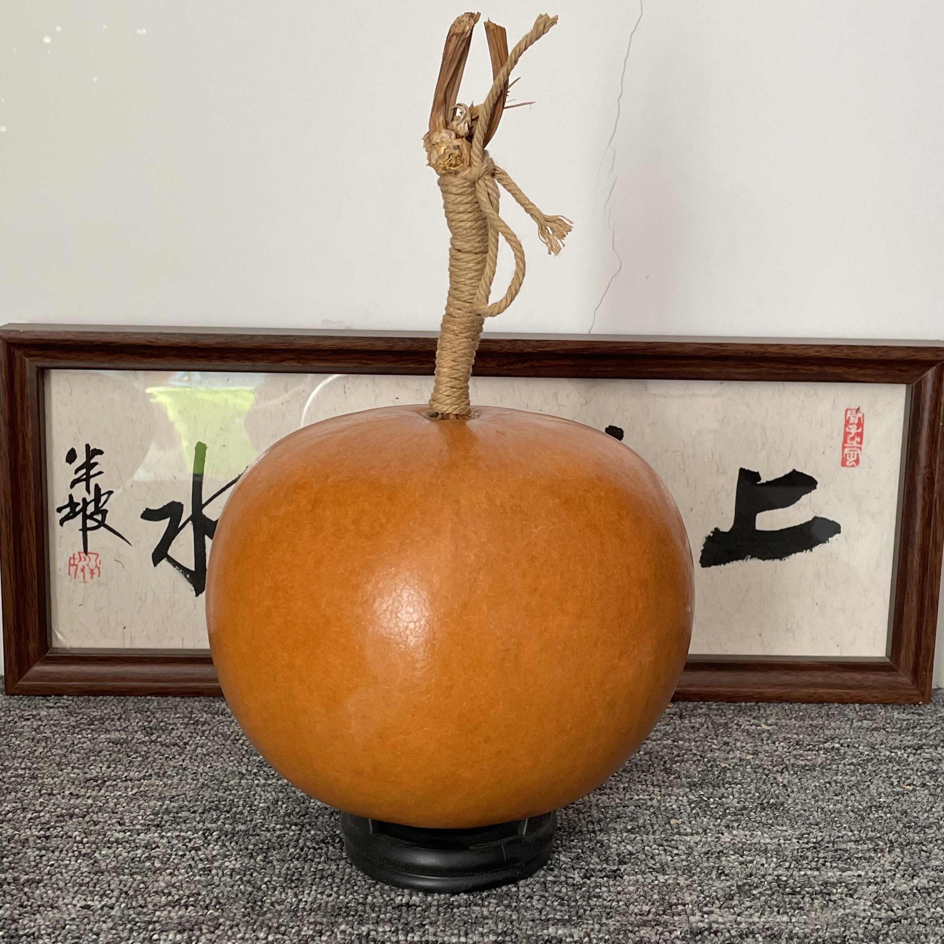 五年老皮大苹果葫芦，收藏级高度13cm左右