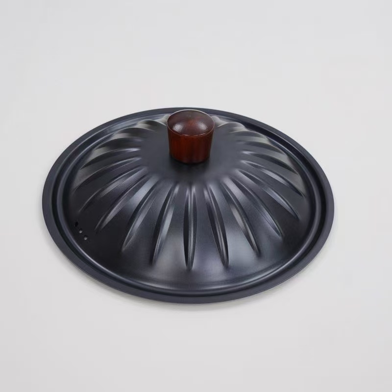 【源头批发】高品质铁盖高颜值锅盖防锈健康耐磨锅具通用