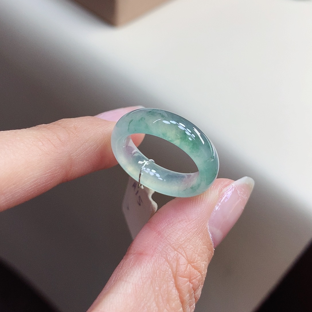 翡翠戒指未镶嵌11号