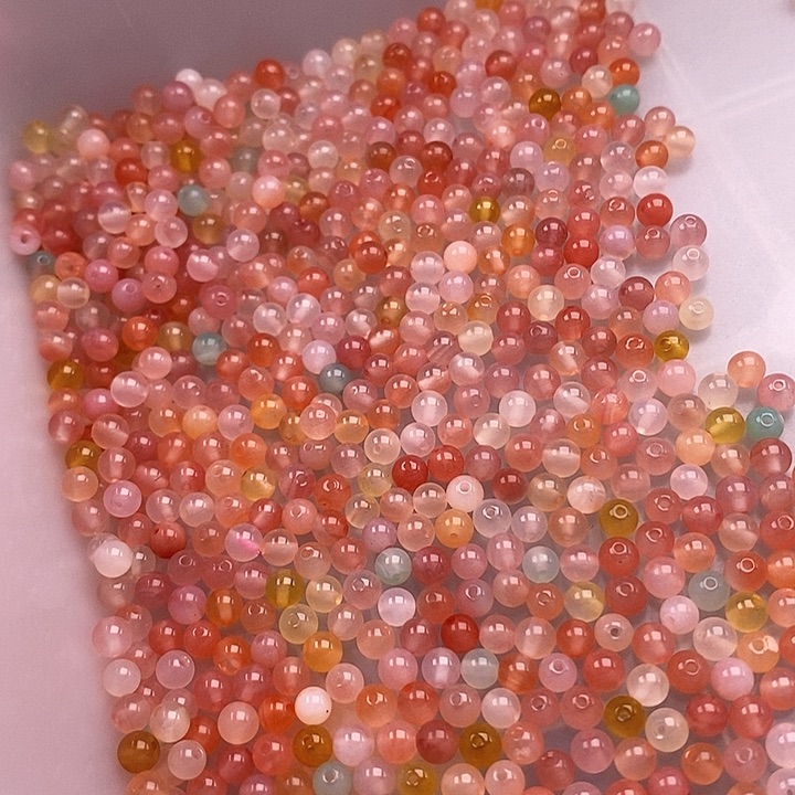 未镶嵌卡4盐源玛瑙100个玛瑙/玉髓