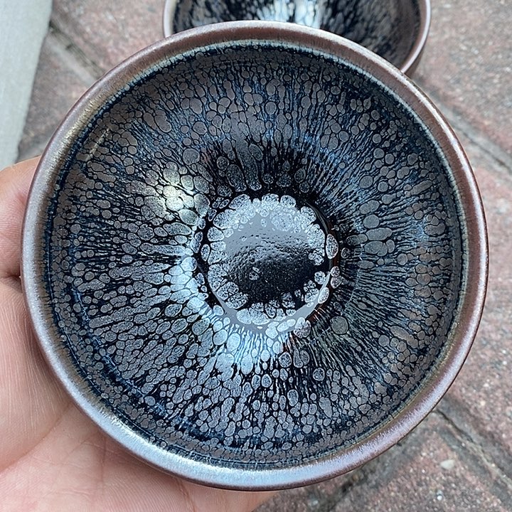 平***乐茶盏建盏油滴大口一个
