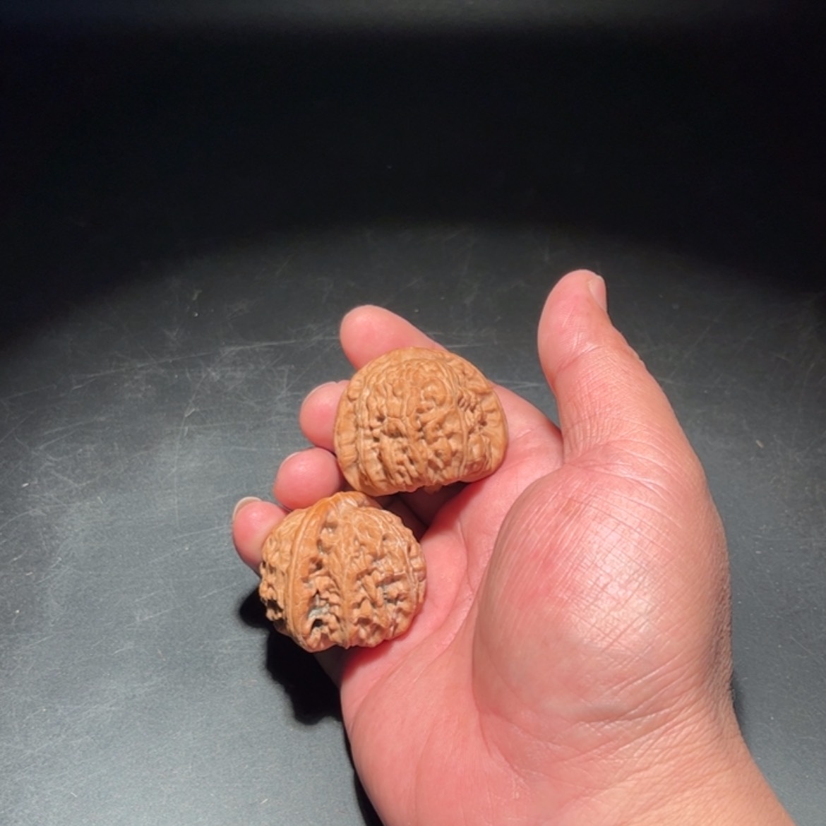 【闪购商品】三*✨文玩核桃木制手把件