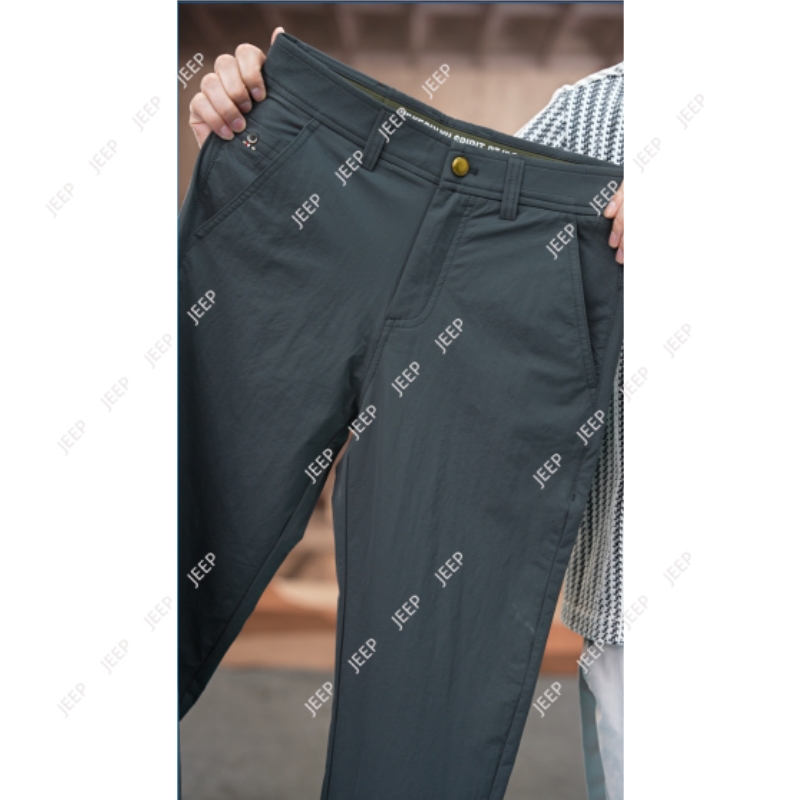 JEEPSPIRIT（秋冬厚款）原创高端磁吸扣时尚百搭休闲直筒裤9036新