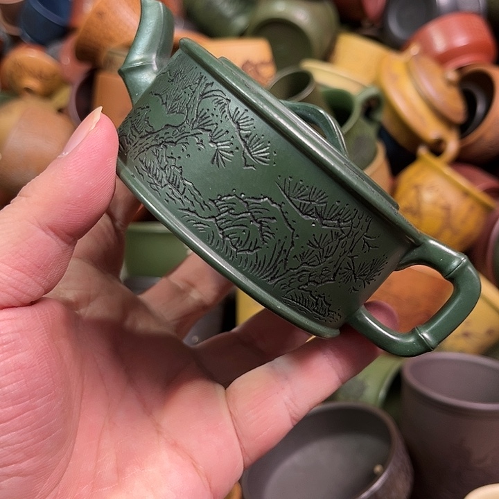 紫砂茶杯全手工紫砂主人杯