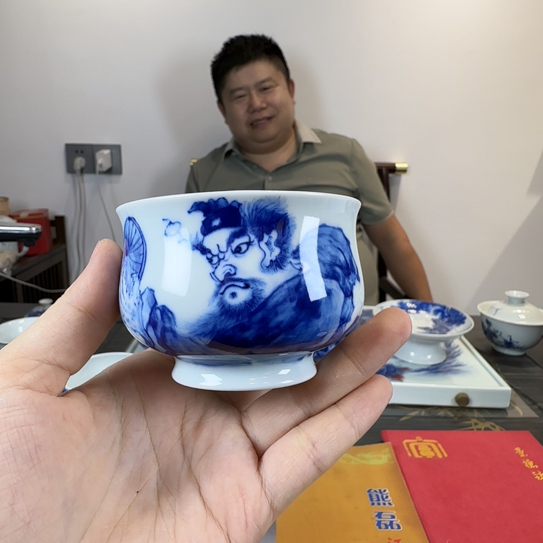 摆件青花王步第四代：熊磊专场