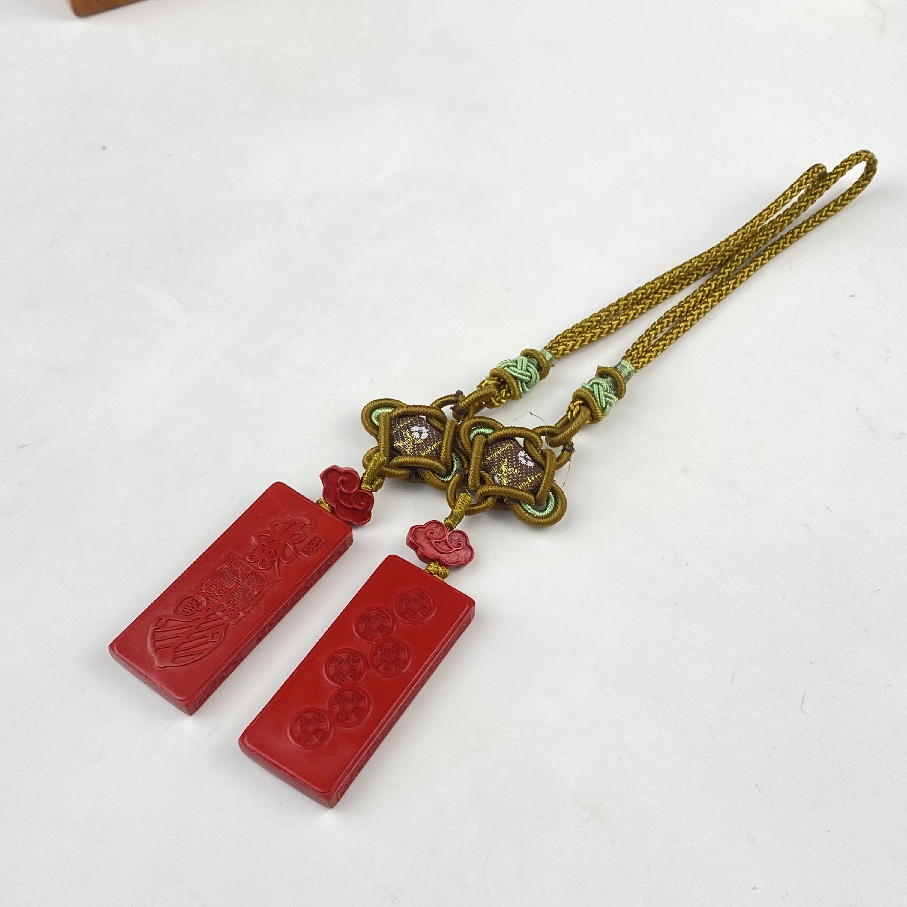 含辰砂工艺品【举石饰品】X02-H10-766朱砂挂件（一件/多样性发）u