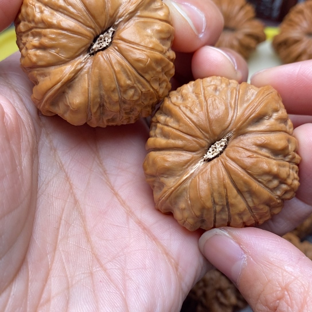 文玩核桃把件@***生全品毕业南瓜43