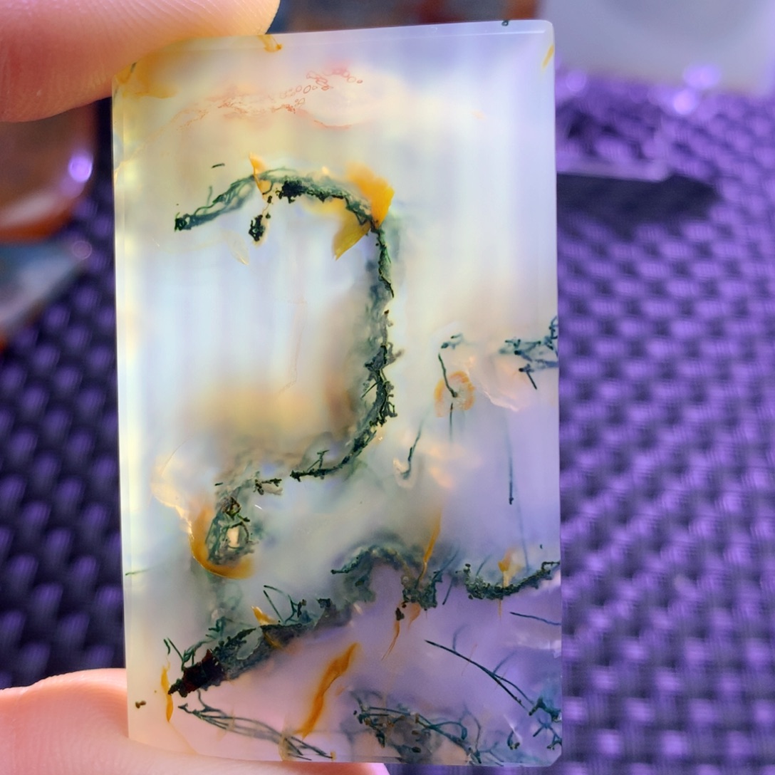 用***3玛瑙/玉髓合金颈饰