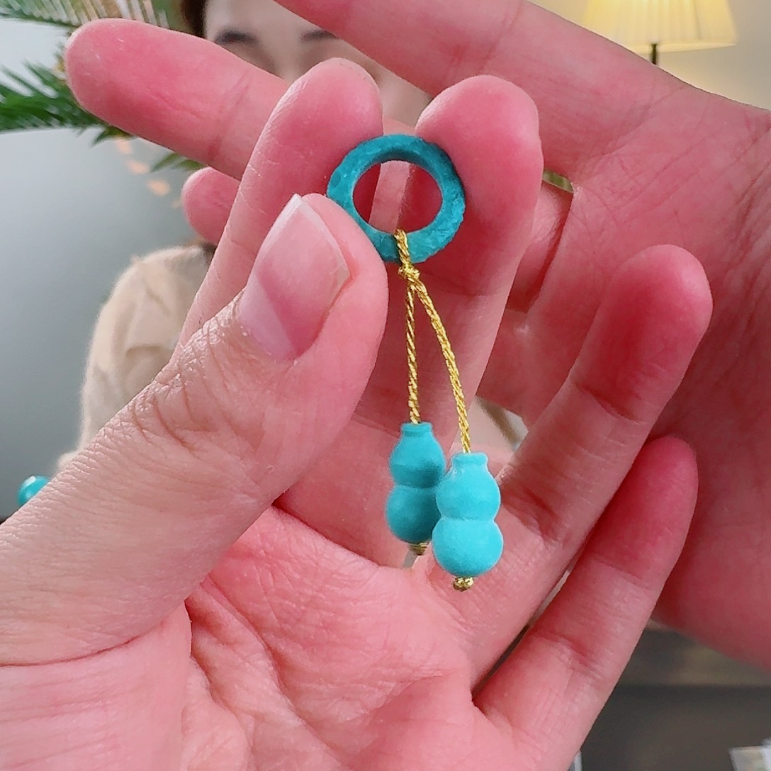 绿松石珠宝奇石未镶嵌