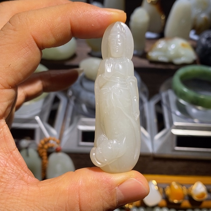 和田玉挂件未镶嵌