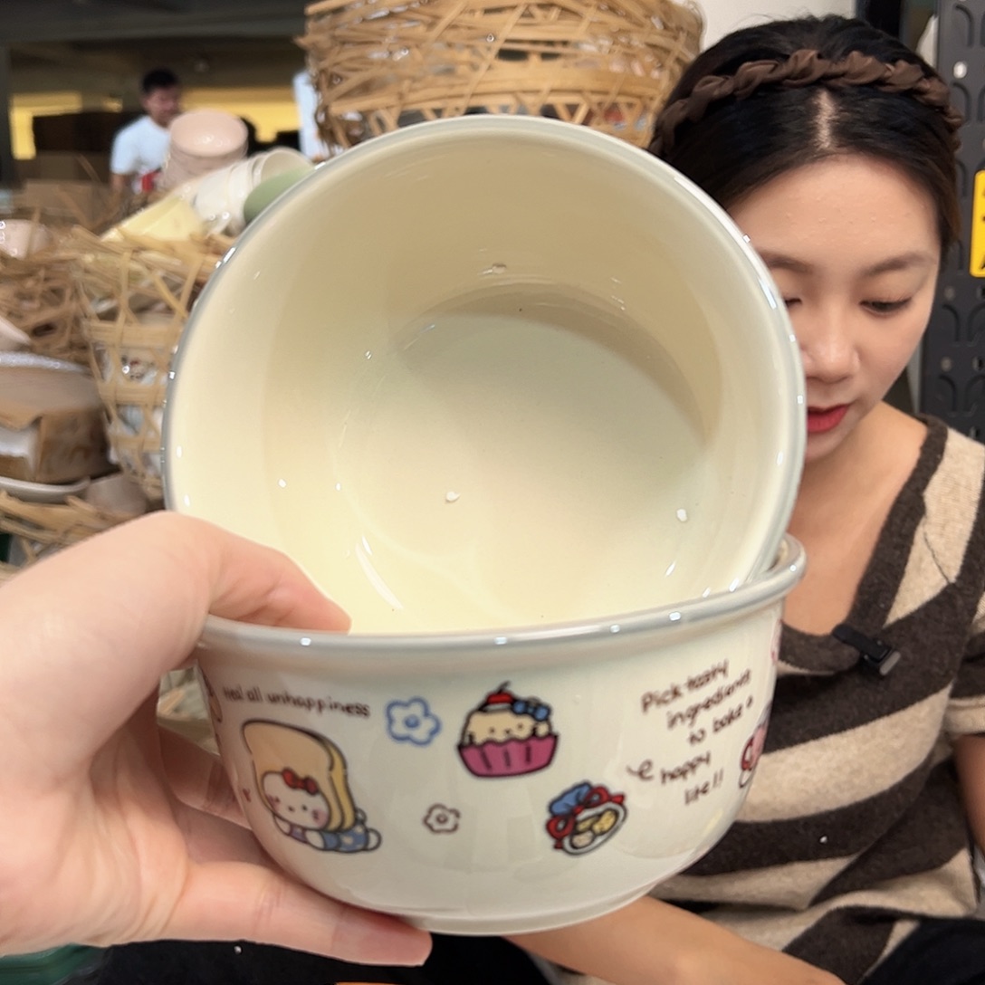 摆件潮州陶瓷餐具微瑕6寸