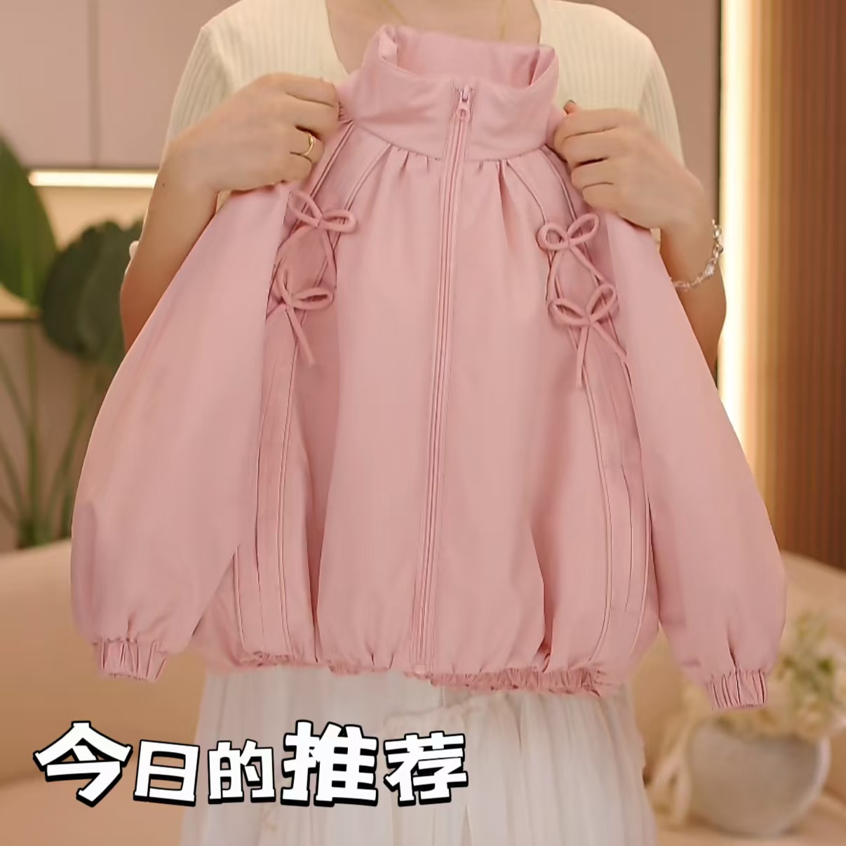 女童装秋冬装外套2025新款韩版中大儿童休闲上衣加棉秋季外套