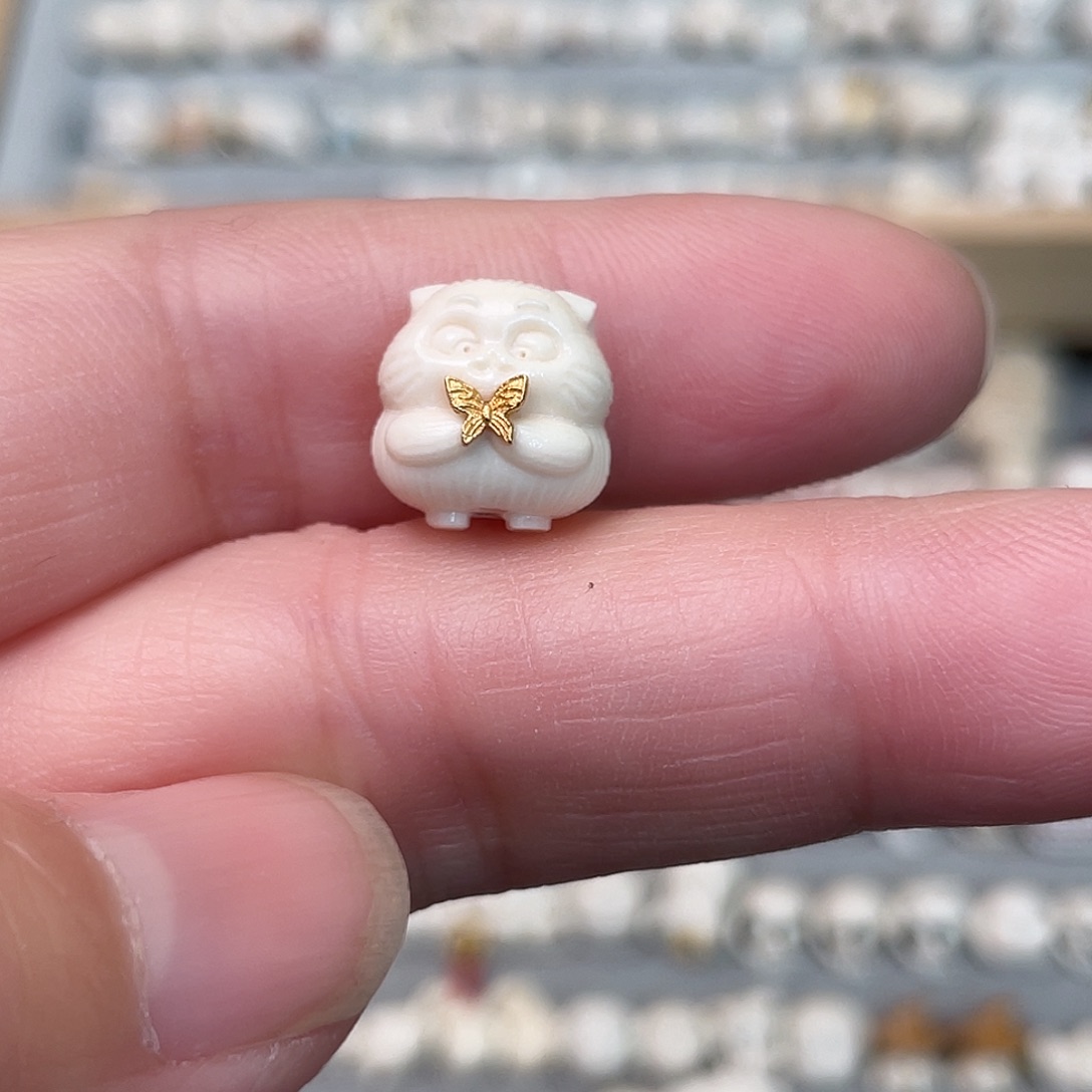 手串/手链/手镯猛犸象牙蝴蝶猫