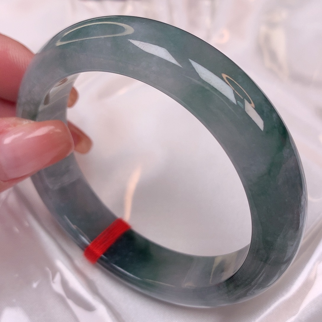 翡翠手镯未镶嵌56 翡翠手镯