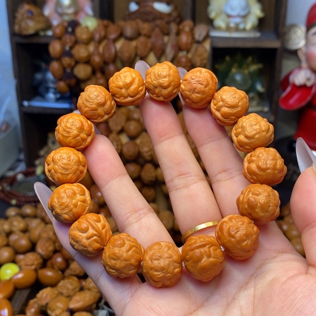 核桃手串/手链猴头蟾王