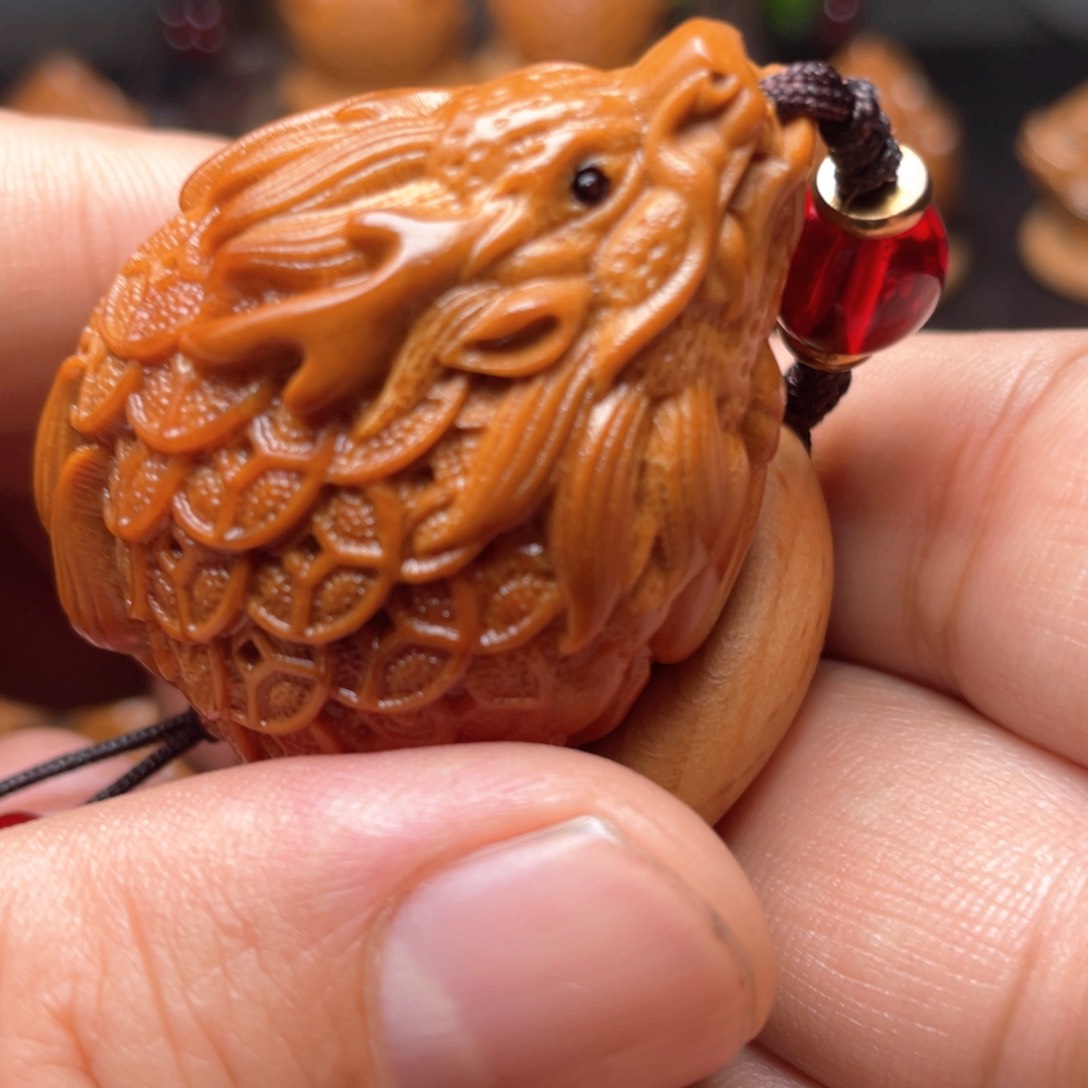 橄榄核手串/手链金币龙龟单子指环穿配3.7左右