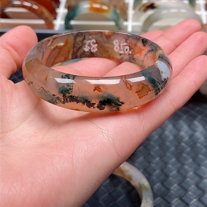 手镯玛瑙/玉髓未镶嵌漫**端