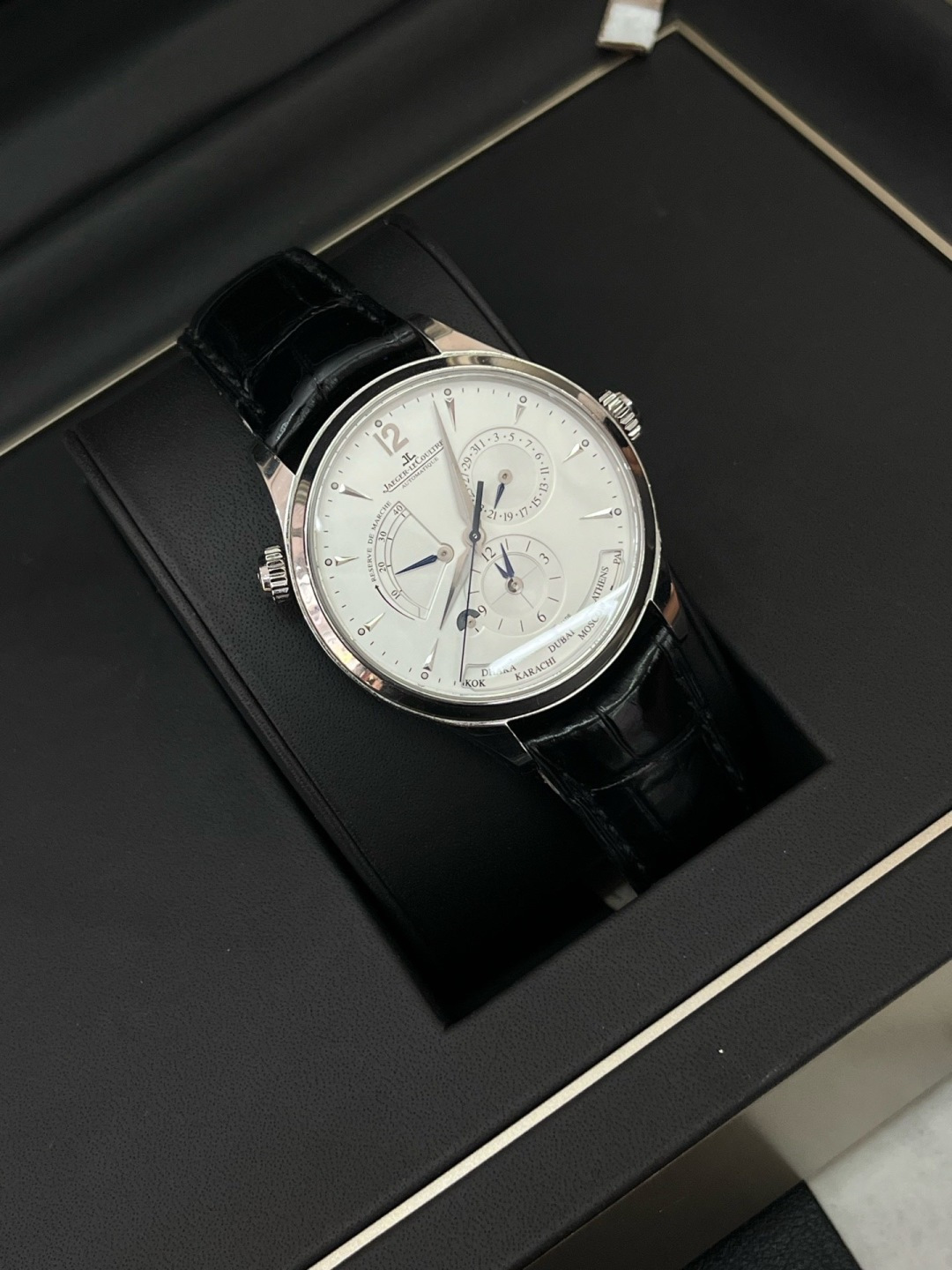 95新 Jaeger-LeCoultre/积家 大师系列 JLQ1428421自动机芯39mm