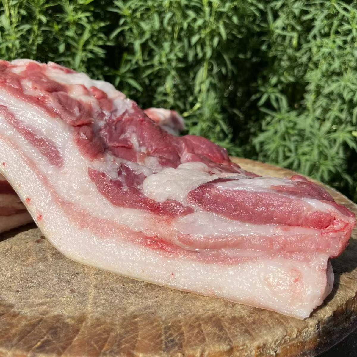 蓟州土猪肉 跑山猪黑猪土猪肉五花肉8斤装顺丰冷链速冻土猪肉火锅食材