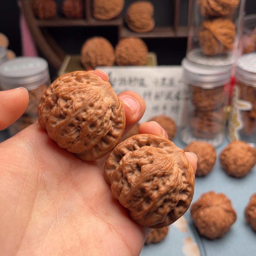 观***澜把件文玩核桃蓟县佛肚40