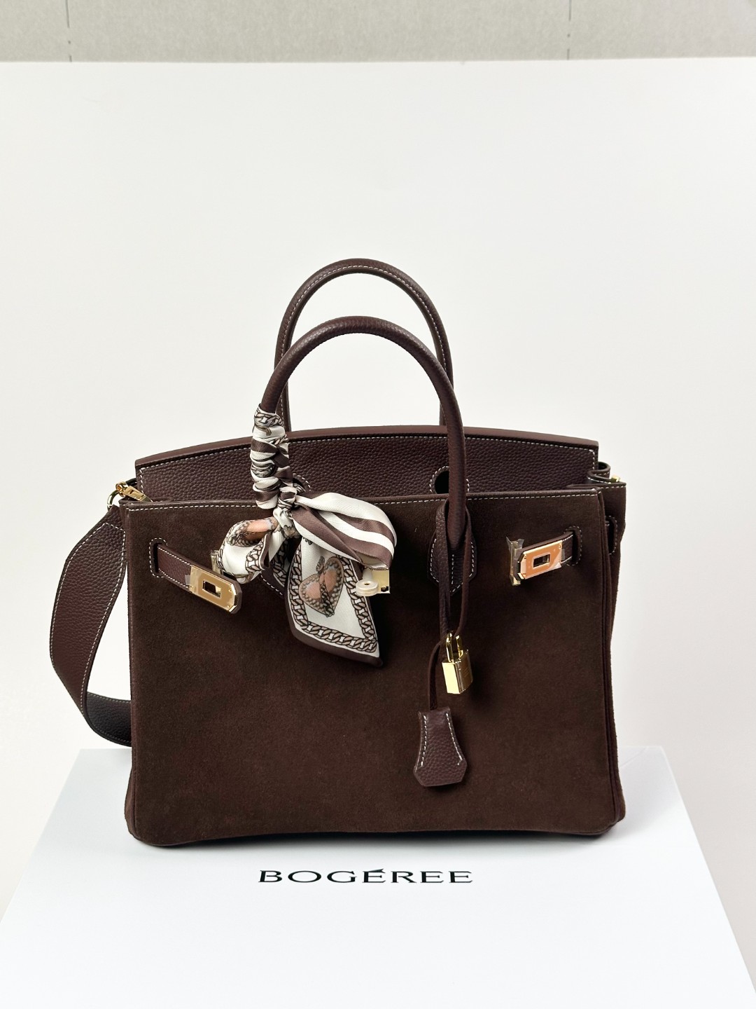 【BOGEREE】杜杜 · 手工高定2025新款女士牛皮单肩手提斜挎包DD1172