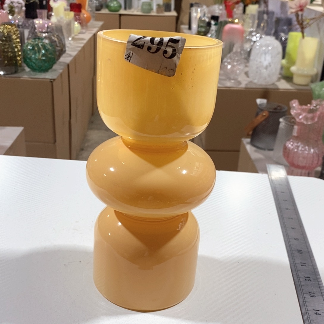 玻璃295高23口10玻璃花瓶嘎嘎好看玻璃花瓶