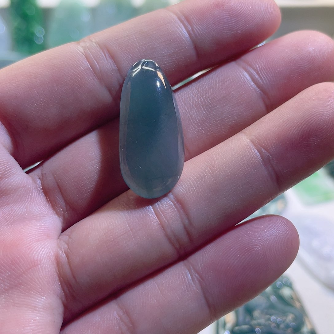 翡翠颈饰未镶嵌翡翠挂件