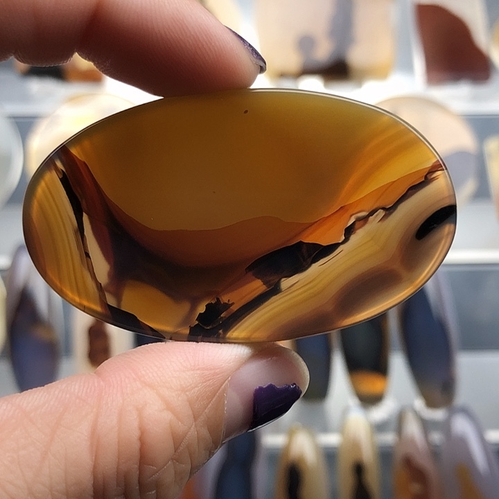 玛瑙/玉髓未镶嵌颈饰186