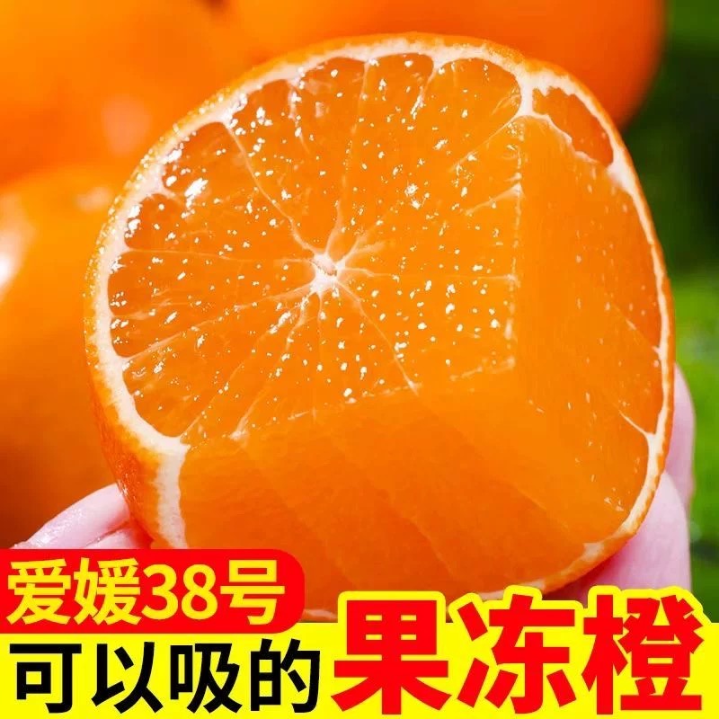 【四川爱媛38号果冻橙】新鲜现摘应季水果香甜多汁四川产地直发