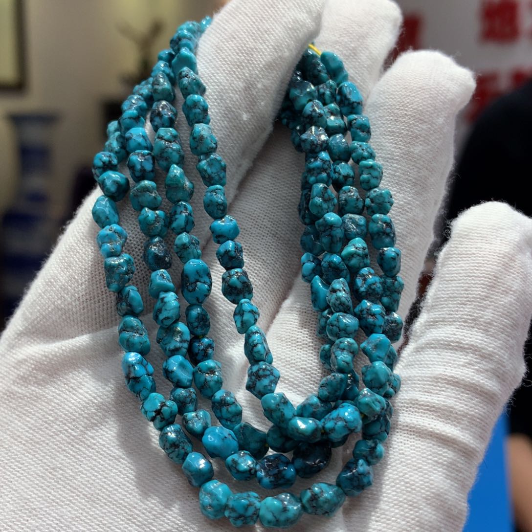 绿松石长链未镶嵌