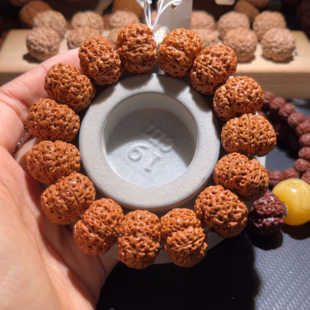 金刚菩提手串爆肉六瓣23