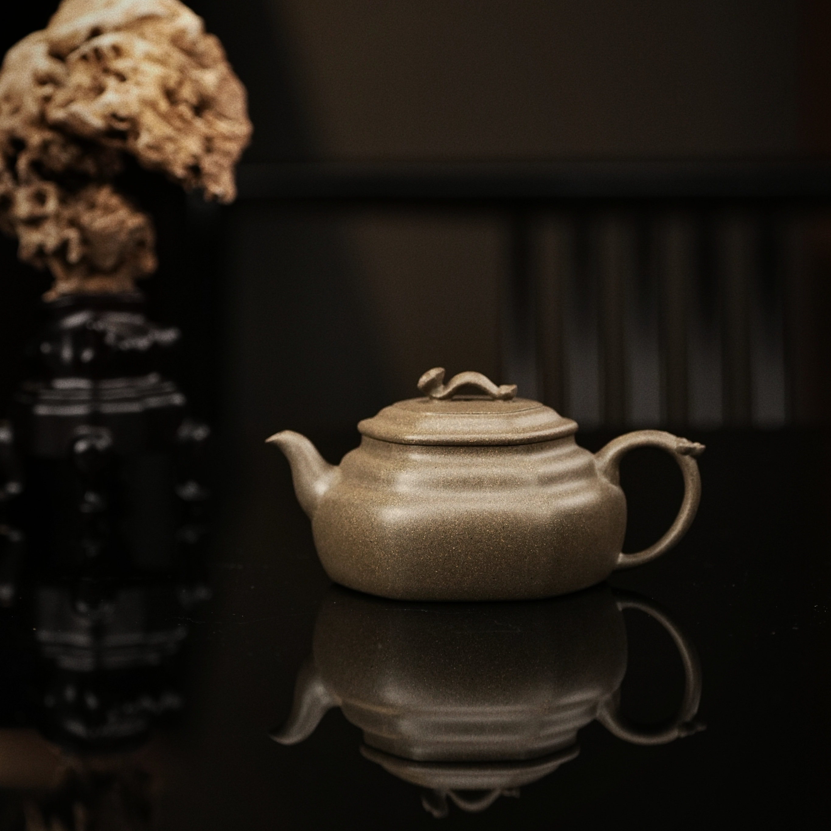 择砂复刻｜六方紫灵 青段泥  半手工精制 170cc  薄胎 