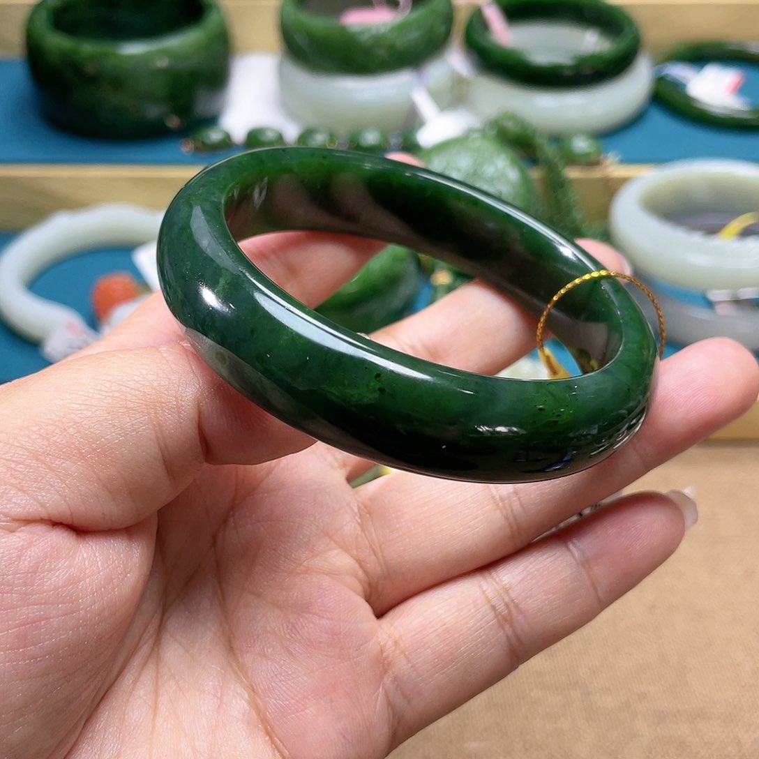 【闪购商品】和田玉手镯62圈口33未镶嵌