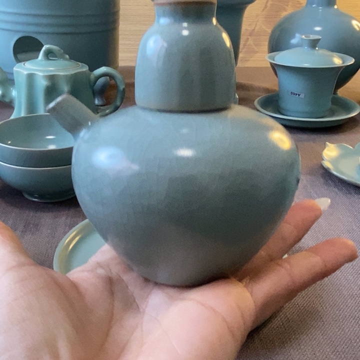 瓷片一壶一杯一一一一一一一