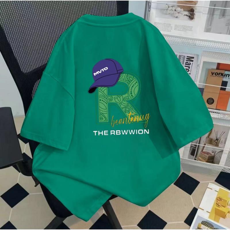 852T恤ins情侣街头通用宽松短袖港风休闲潮流夏季上衣常规学生