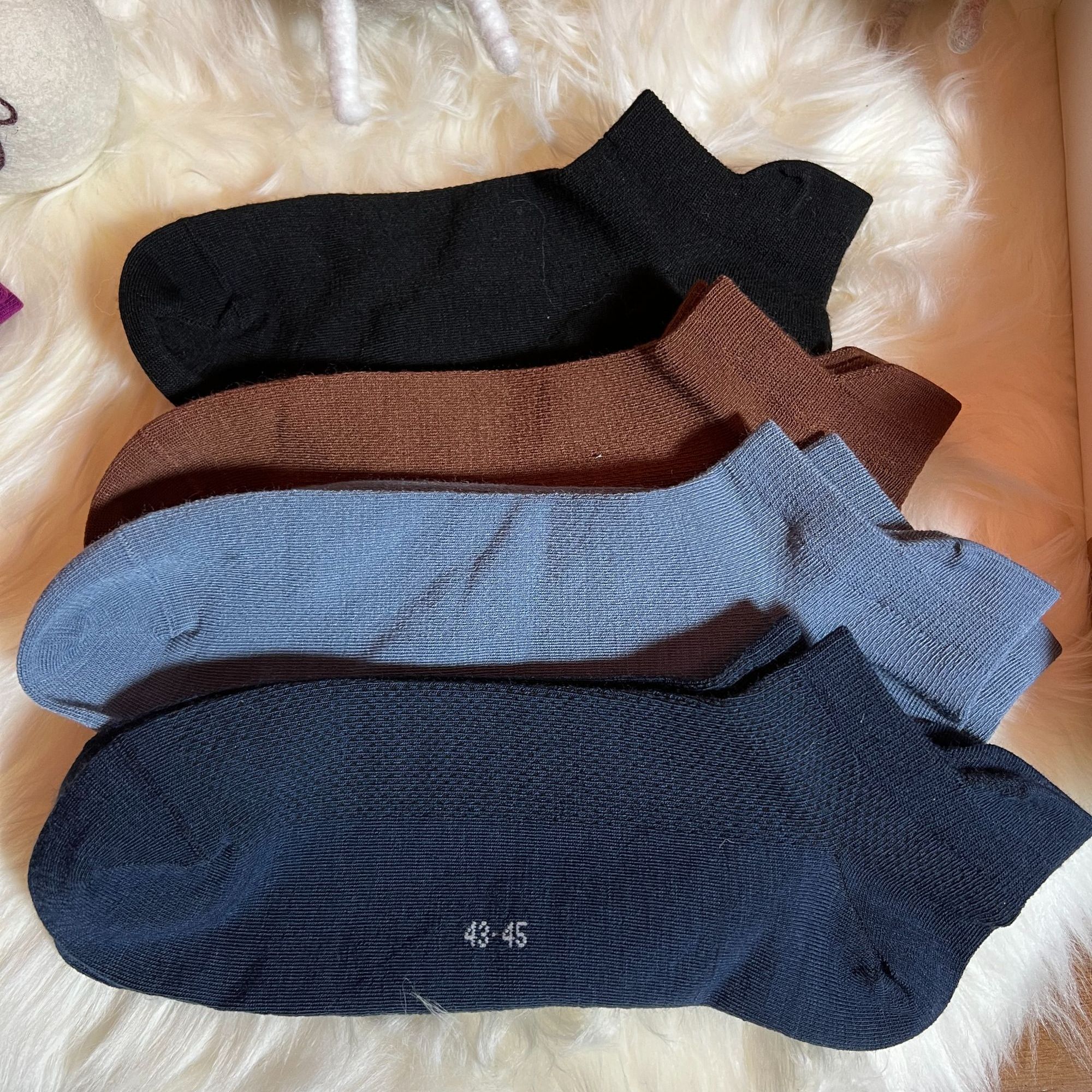 （两双装）Woolsox美丽诺羊毛防臭吸汗休闲袜
