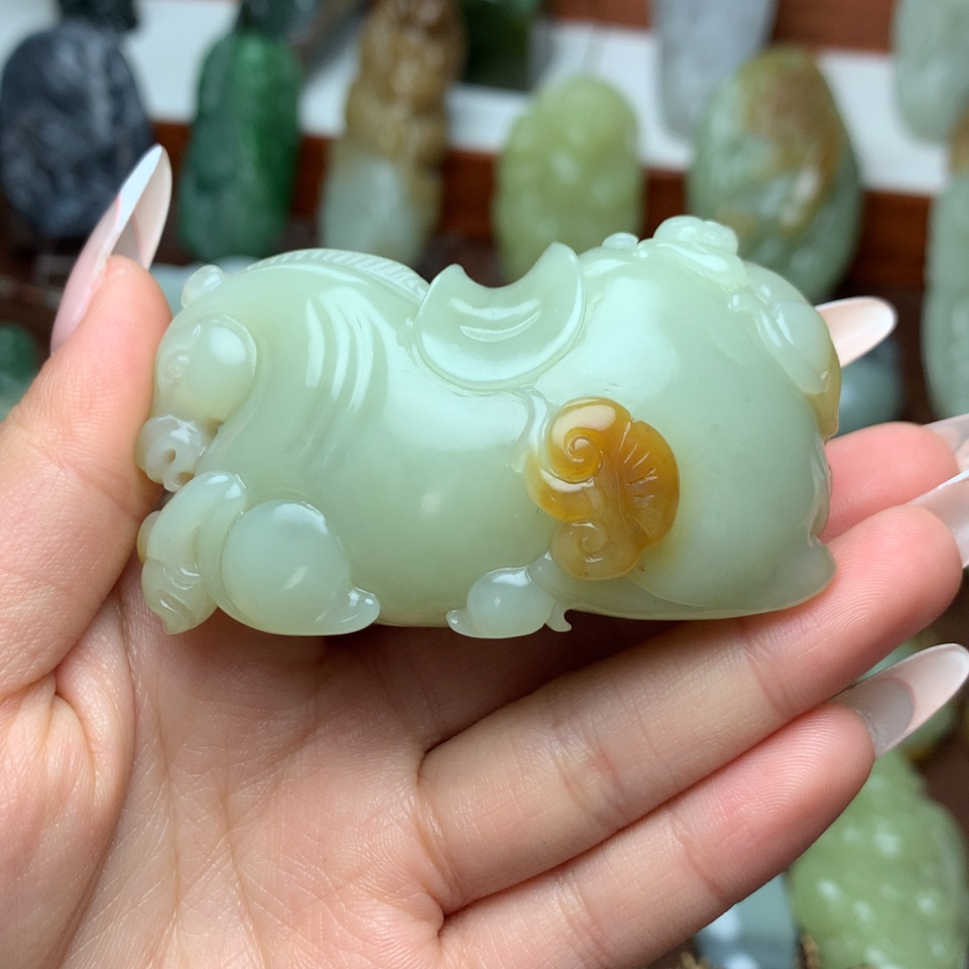 和田玉挂件未镶嵌