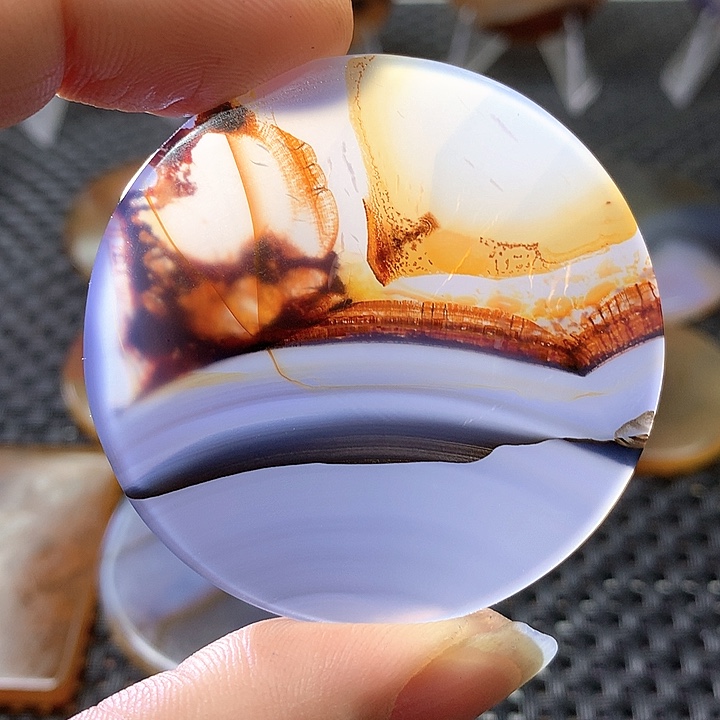 未镶嵌颈饰玛瑙/玉髓