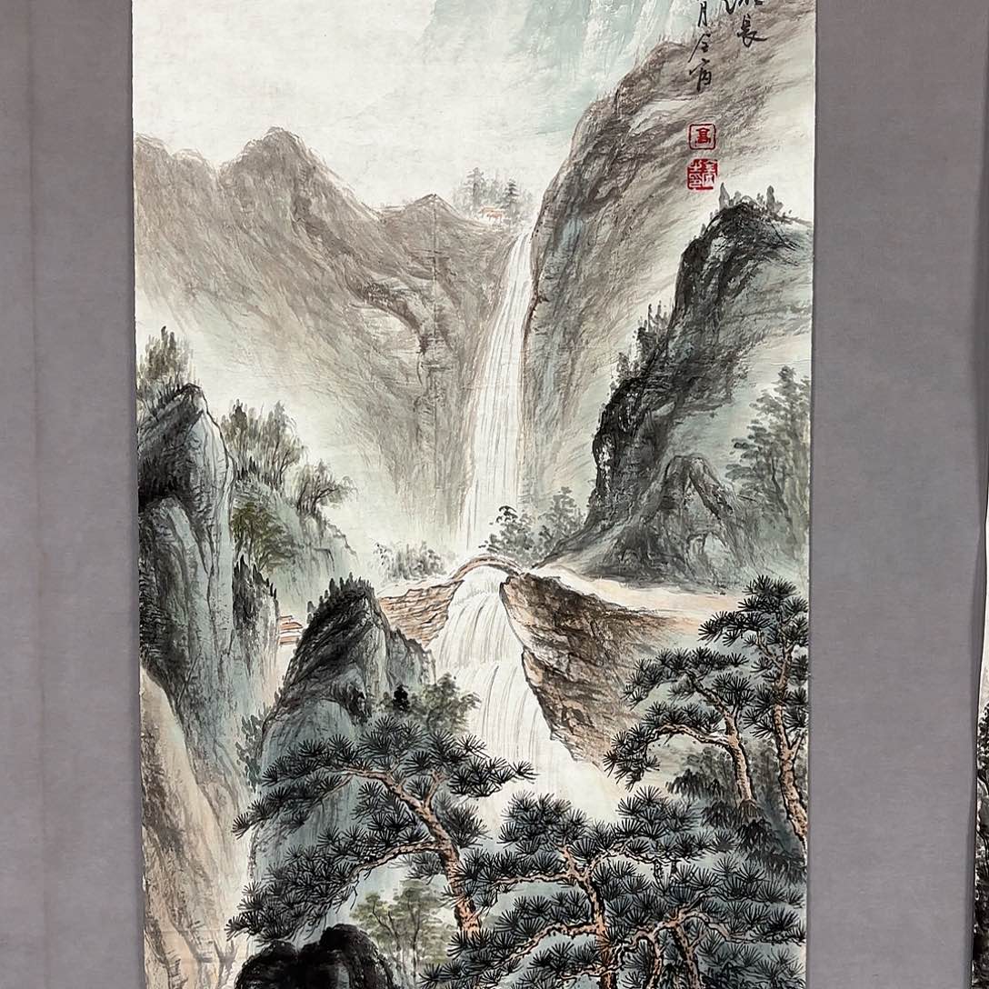 国画国画纯手绘作品请放心去藏