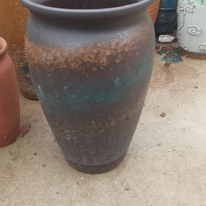 红陶口23高39一个盆