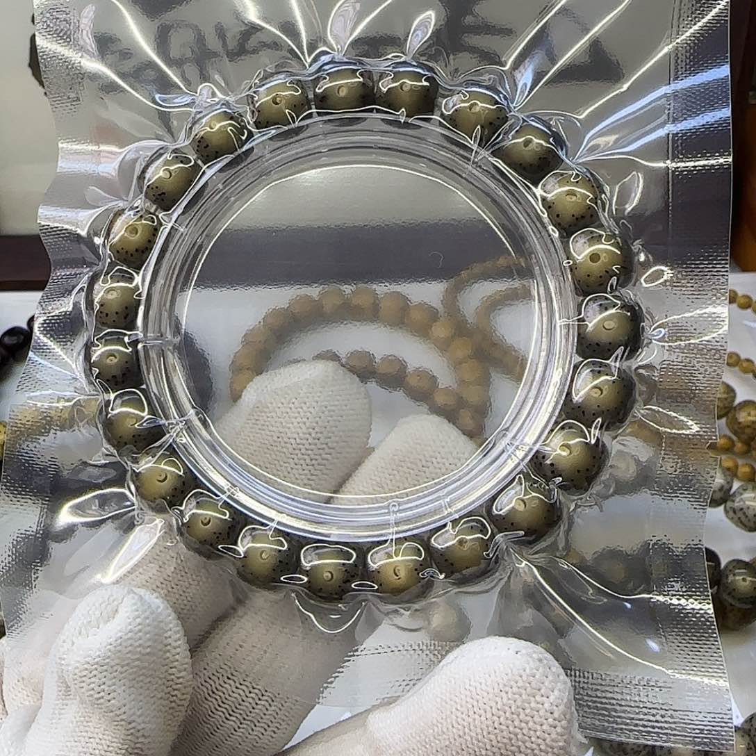 简***一手串星月菩提卡10绿幽灵大眼睛