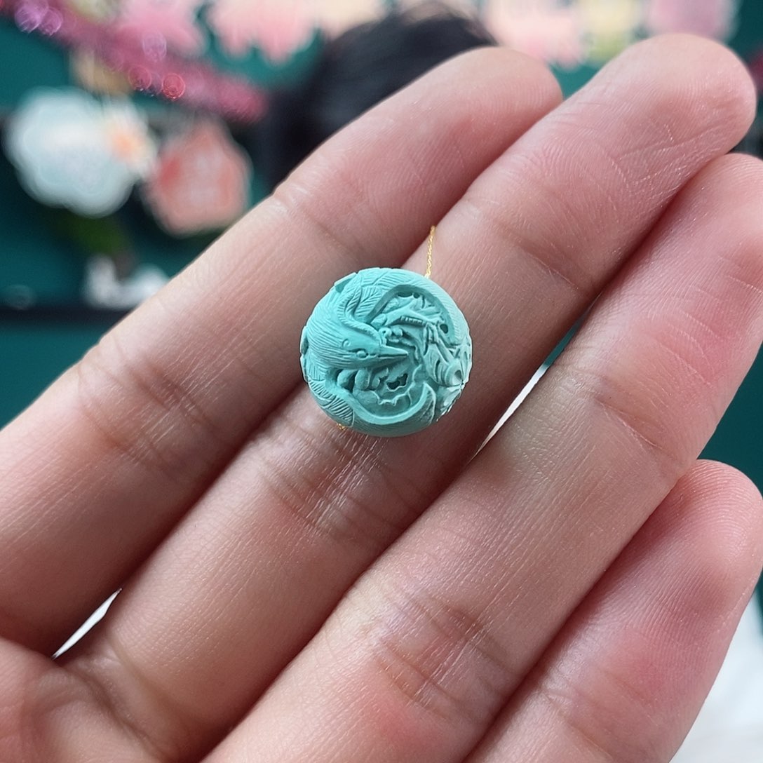 绿松石珠宝奇石未镶嵌