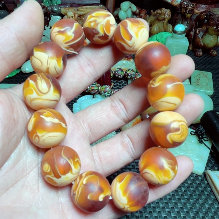 滴血莲花菩提吊坠