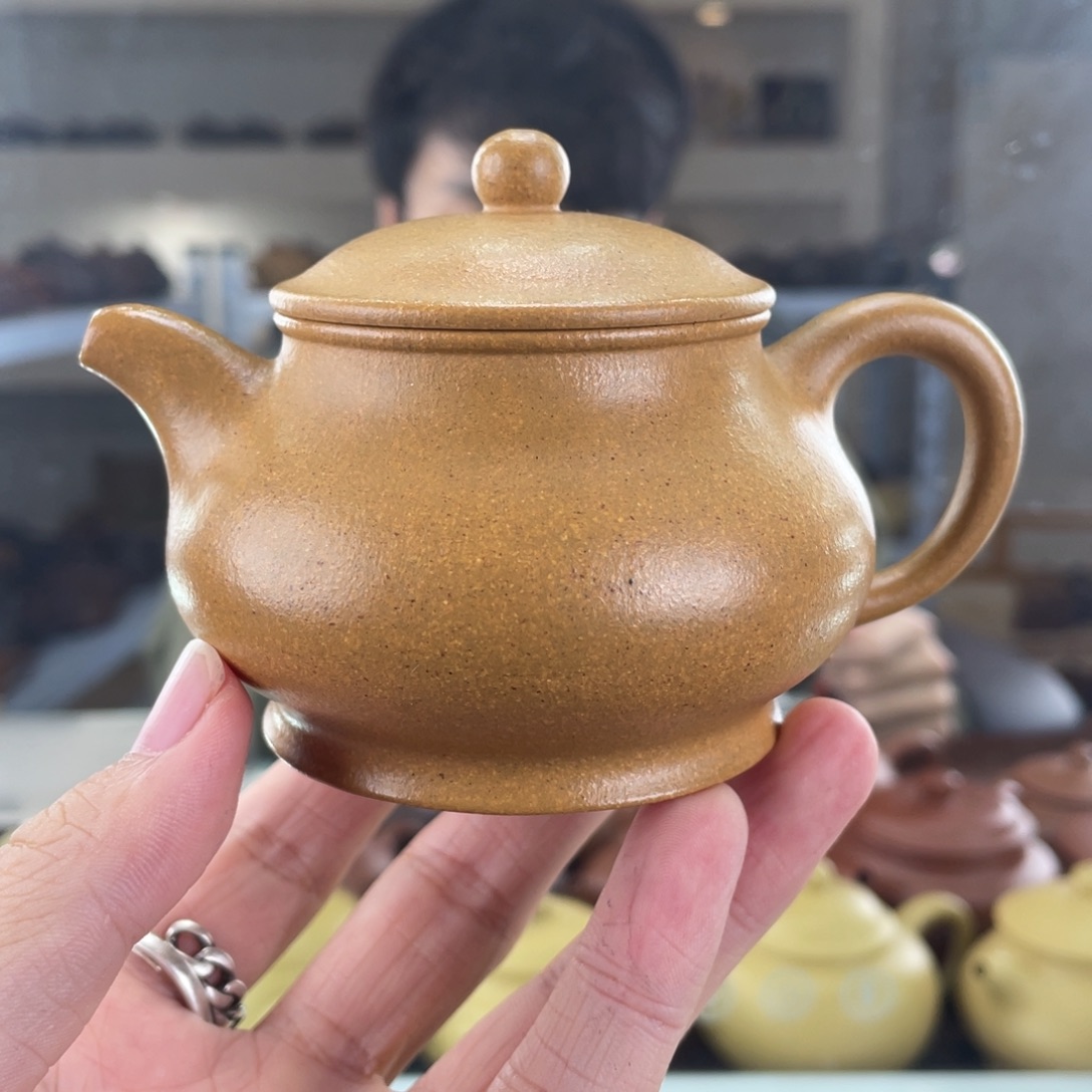 茶壶紫砂150cc黄金段茶壶