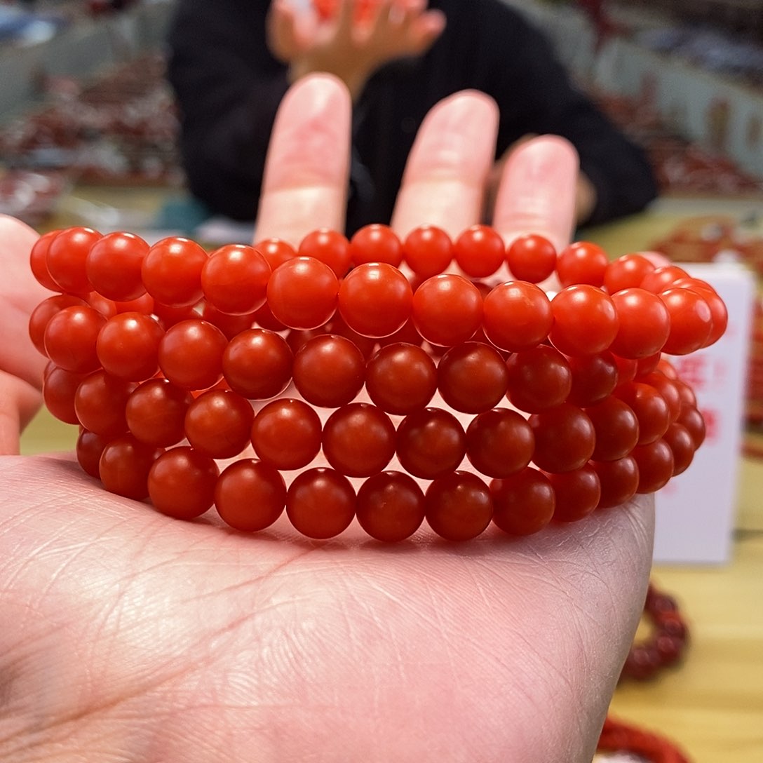 南红玛瑙8mm（多样性发一）未镶嵌