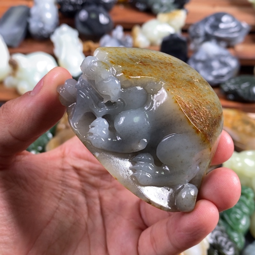 【闪购商品】未镶嵌和田玉挂件阳**瑰