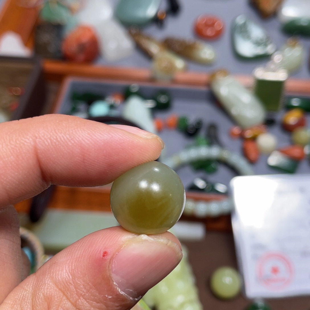 和田玉和田未镶嵌