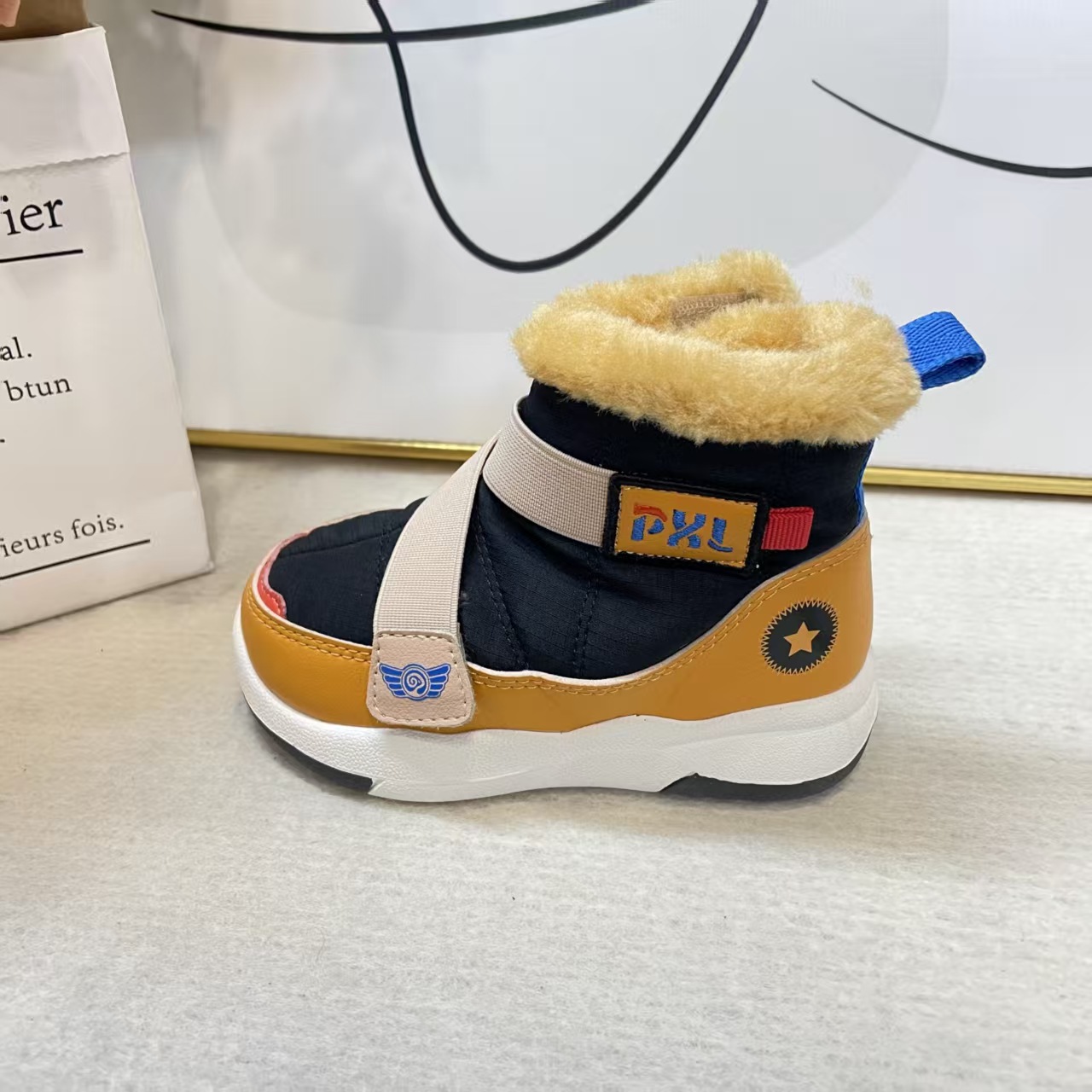 【PAUCILLAR普西拉】4019/H/冬季上新/稳步鞋防踢防滑运动鞋机能鞋