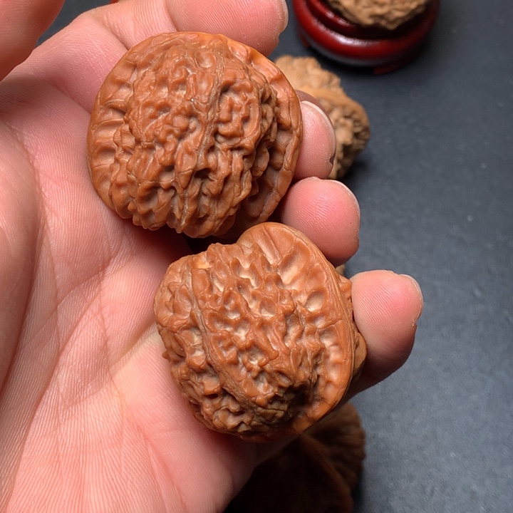文玩核桃把件37血麒麟1000