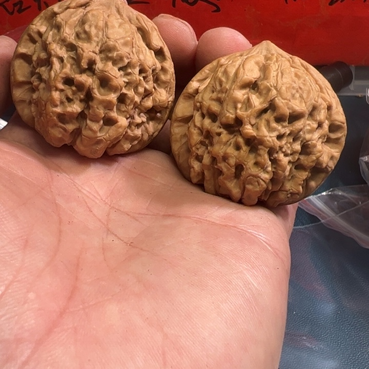 不***知文玩核桃把件文玩核桃龙鼎官帽核桃